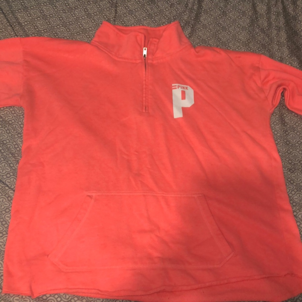 VS Pink Quarter Zip